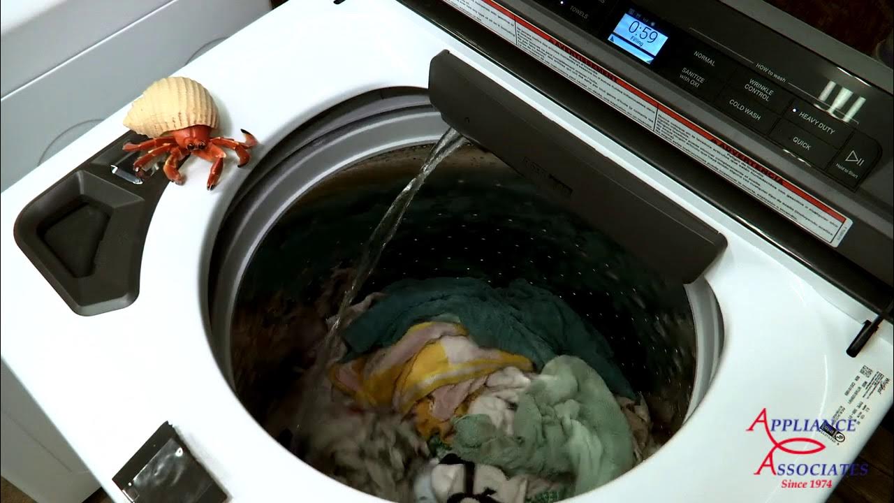 Whirlpool WTW6120HW Towels Heavy Duty Cycle water level set to Auto