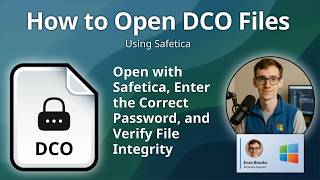 How to Open DCO Files (Safetica Encrypted Virtual Disk)