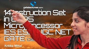 14 Instruction Set in 8085 Microprocessor IES ESE UGC NET CSE GATE