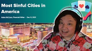 Most Sinful Cities in America - Data Scientist Reacts Ep. 27
Nick Wan is the Director of Analytics for the Cincinnati Reds. He streams data science on Twitch and reacts to the latest news, sports, memes and everything in between.
Twitter: https://twitter.com/nickwan
WATCH LIVE ON TWITCH:
https://twitch.tv/nickwan_datasci
https://twitch.tv/nickwan_datasci
https://twitch.tv/nickwan_datasci
https://twitch.tv/nickwan_datasci
https://twitch.tv/nickwan_datasci
Music Licensed by Soundstripe
Video Editor: Tony Pelleriti Most Sinful Cities in America - Data Scientist Reacts Ep. 27