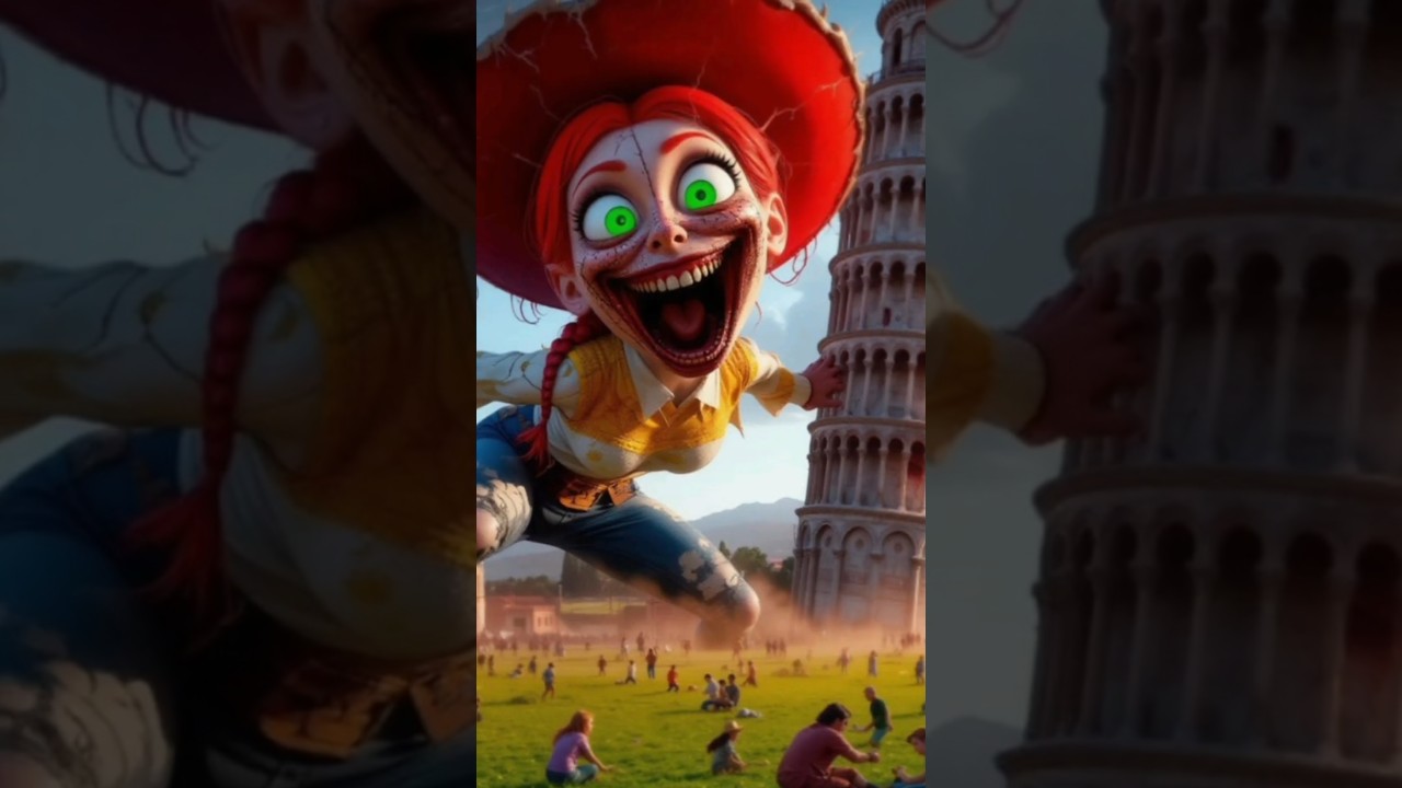 “Toy Story Horror: Giant Woody, Buzz Lightyear & Jessie Kaiju Monsters! (Scary Transformation)