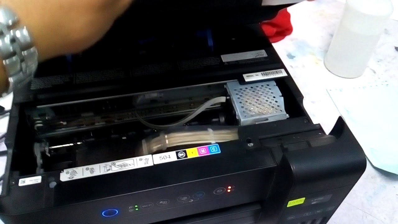 Как снять крышку принтера epson Problema de la Epson l4150 - YouTube