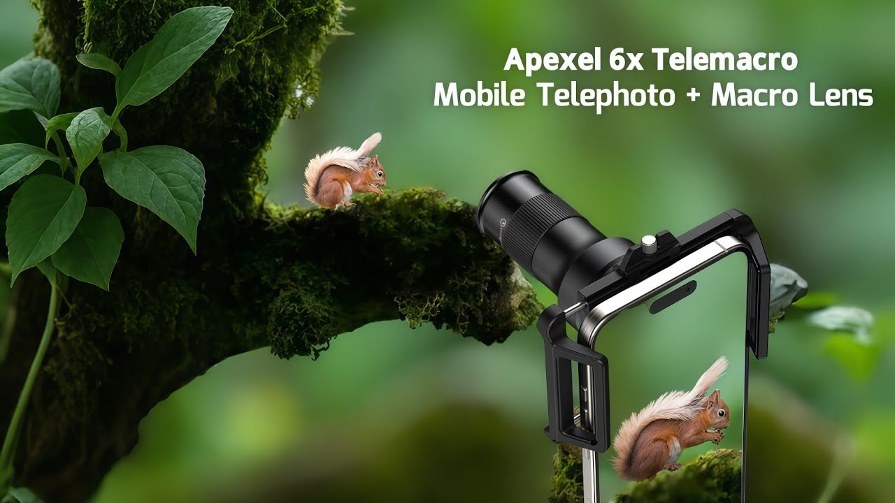 Apexel 6x Telemacro Lens