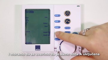 Programming your Brivis networker wall control for automatic operation