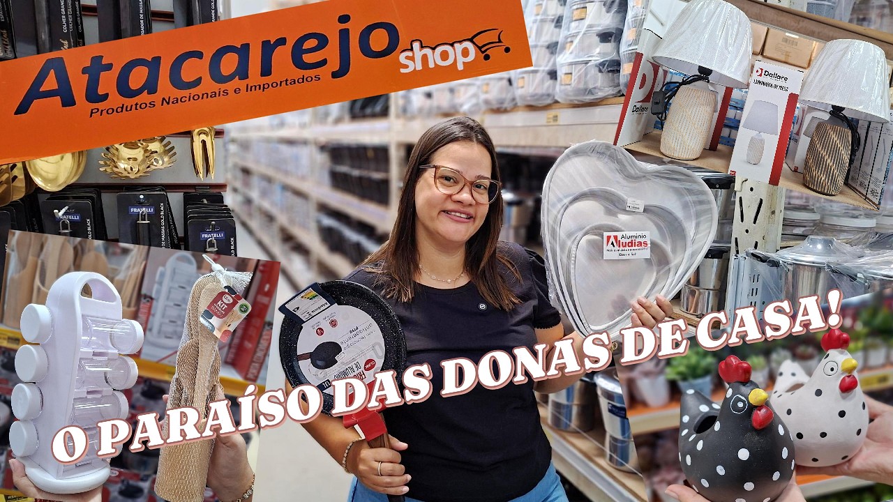 COMO DECORAR A COZINHA GASTANDO QUASE NADA! 🍽️ Dicas do Atacarejo Shop.