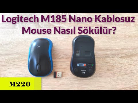 Video: Pili değiştirmek için Logitech fareyi nasıl açarım?