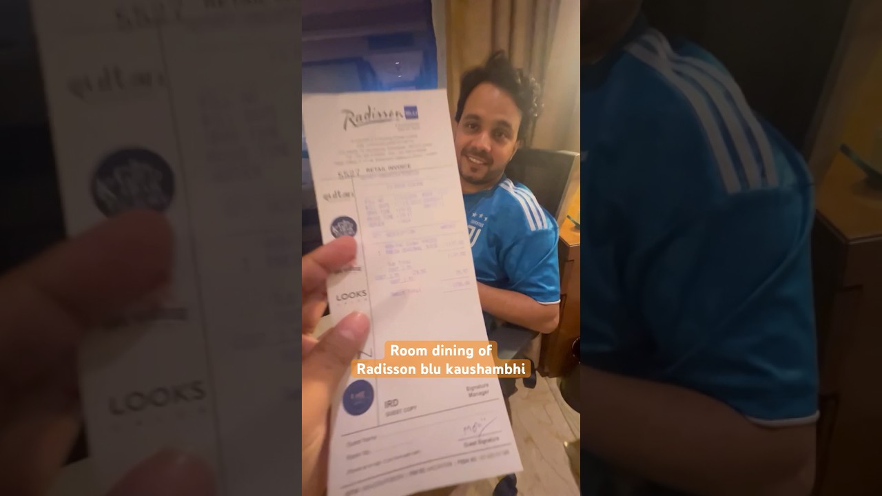 Why it is so expensive to eat at hotel Radisson Blu Kaushambi? 