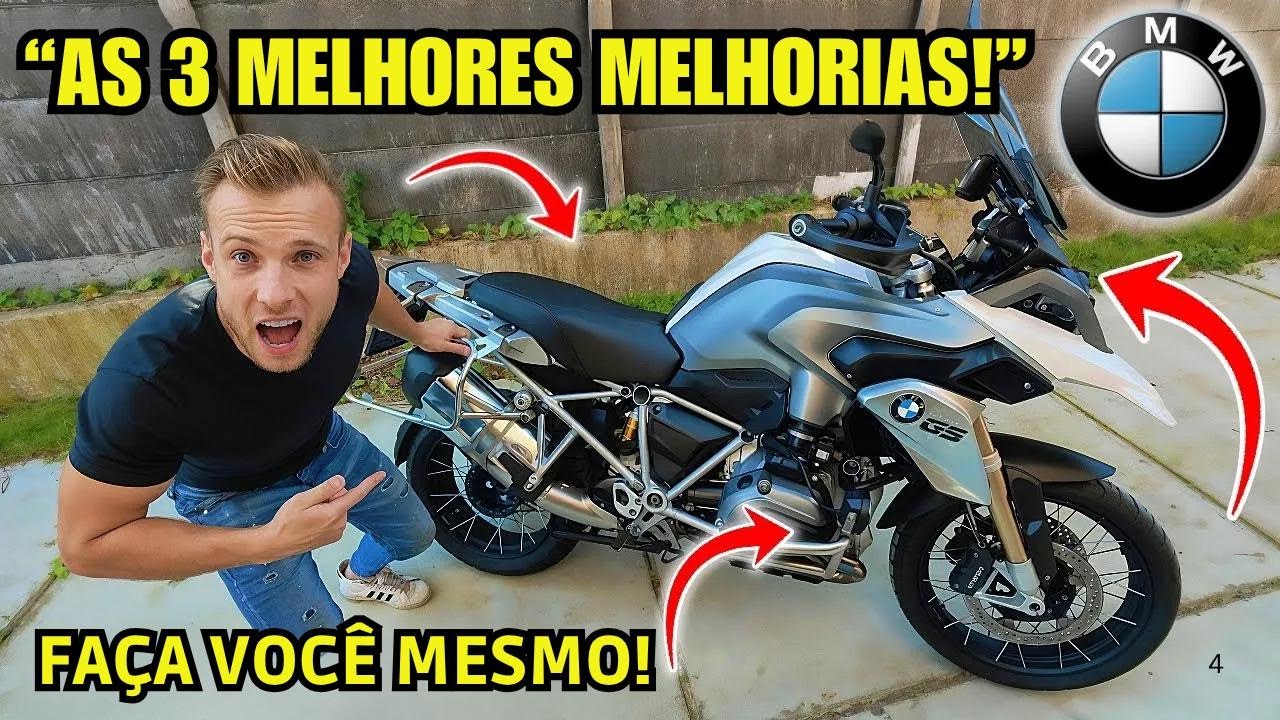 Transformei minha BMW R 1200 GS com upgrades surpreendentes! Faça você mesmo!