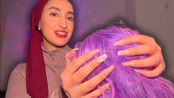 10K Subscriber Special 🎉 1 HOUR of Fast & Aggressive Scalp Scratching ASMR