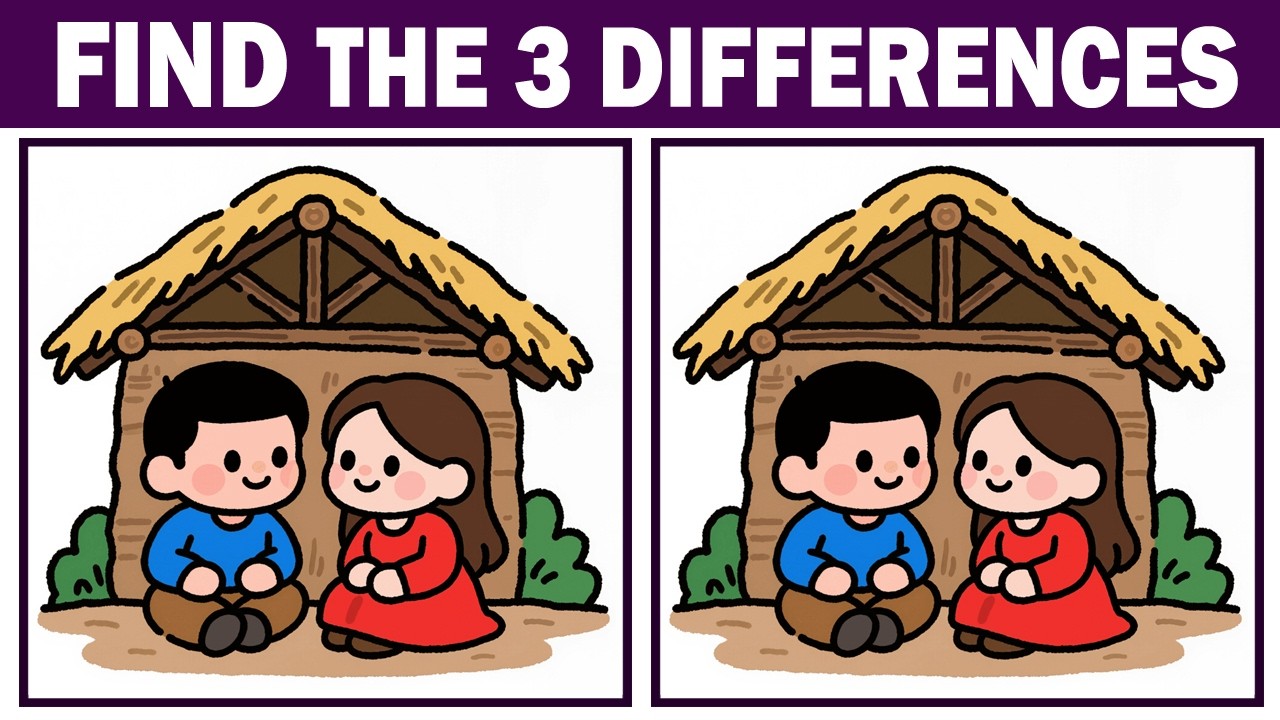 Find The Difference, Hunt For Three Sneaky Swaps | Only Genius Can Find | Puzzle Game Challenge#81