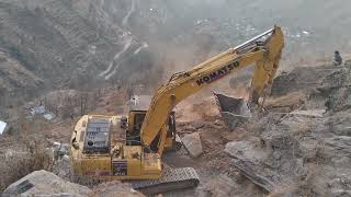 #pckomatsu#machine #dangerousroad #hillcutting #viralvideo ##scrib my channel sport Mee please