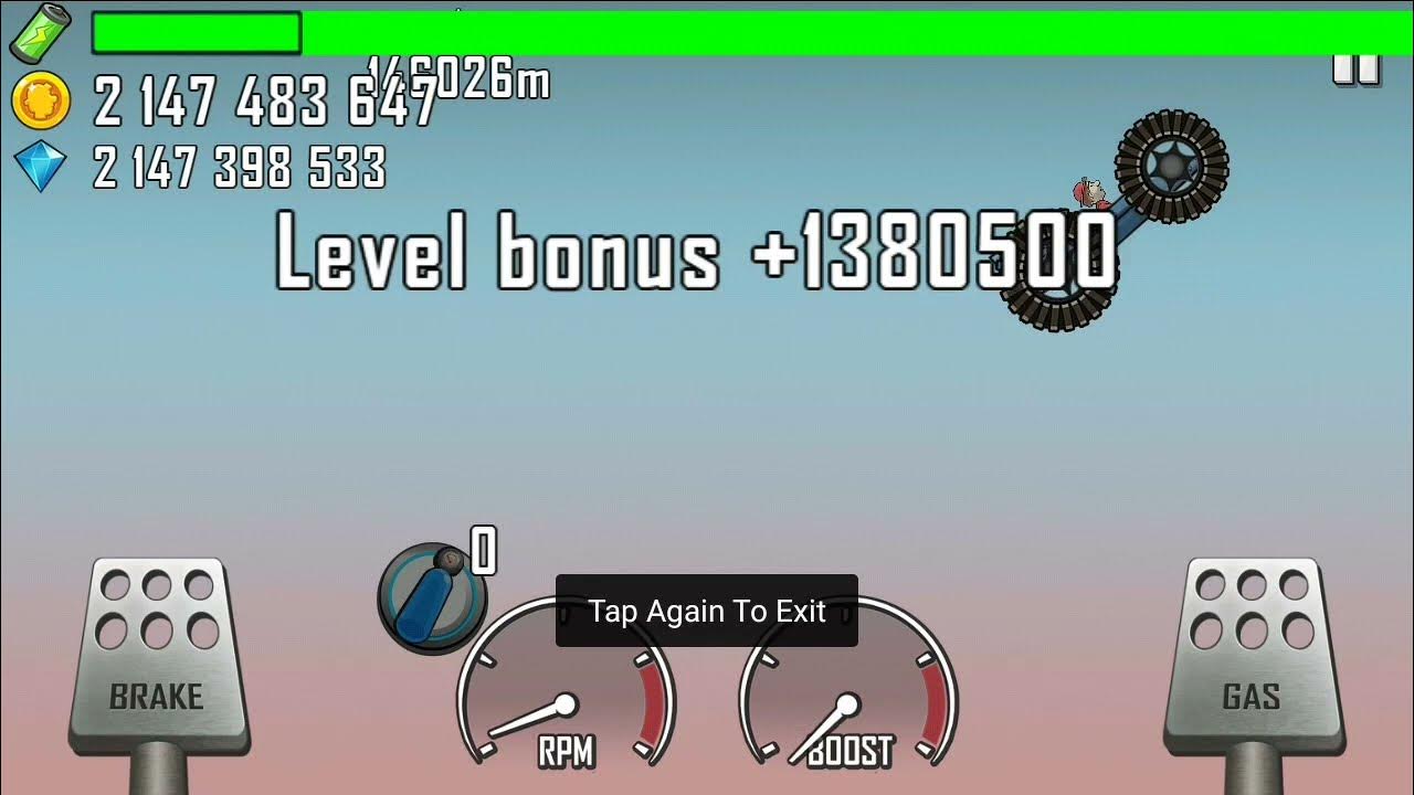 hill climb racing highway world record // longest run on highway 