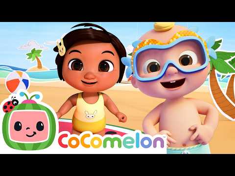 Belly Button Song! Nina and JJ Dance Along | Cocomelon Nursery Rhymes for Kids