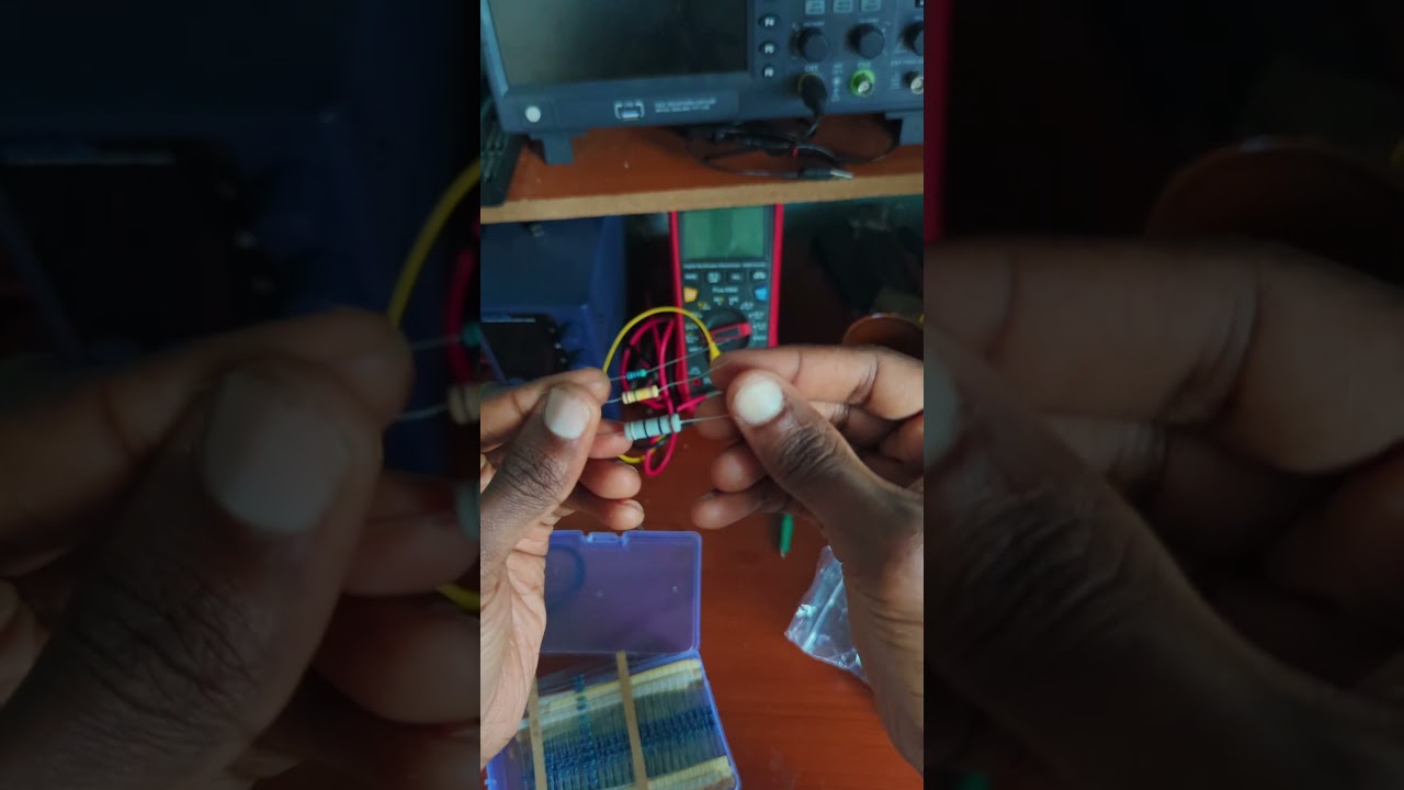 each resistor dissipates part of the total. so heat is spread out, reducing localized heating