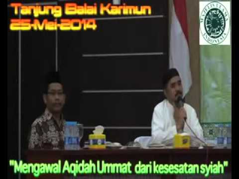 MUVIZA COM  Debat SUNNI SYIAH   KH Idrus Ramli vs Hussein Shahab Full