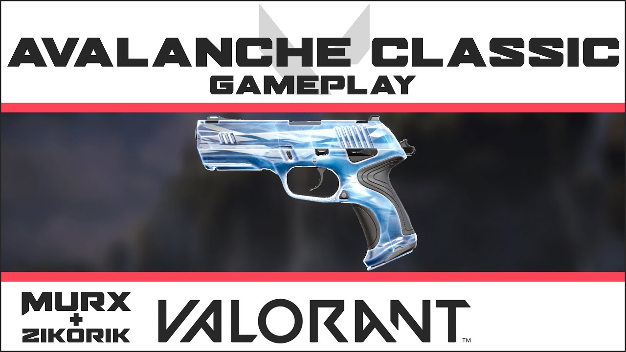 Avalanche Classic GAMEPLAY | VALORANT Classic Skin Showcase