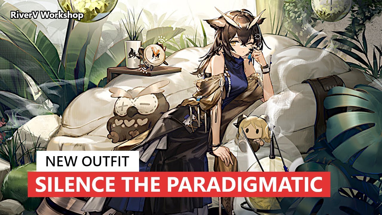 Silence the Paradigmatic New Skin | Arknights/明日方舟 淬羽