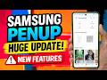 🔥 Samsung PENUP Just Got a HUGE Update! Dual Brush, Draft Export &amp; More!