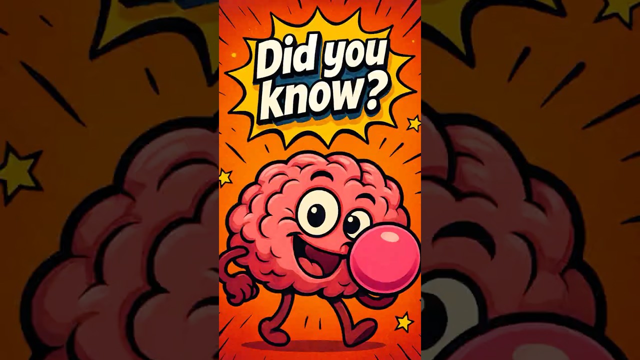 Chew Gum, Boost Brain Power?! 🧠😂 