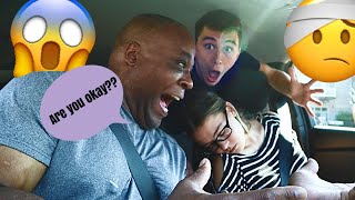 Passing out WHILE DRIVING PRANK