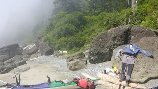 Kayak Camping Pacific Coast for overnighter: the gear and basic techniques