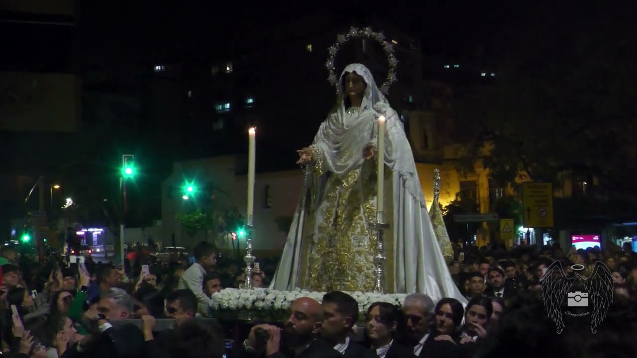 (4k) Traslado Hermandad del Rocío - Málaga 2024 - BM Rocío Coronada.