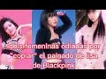 •Idols Femeninas odiadas por "copiar" el peinado de lisa de Blackpink• WTF Sociedad xd