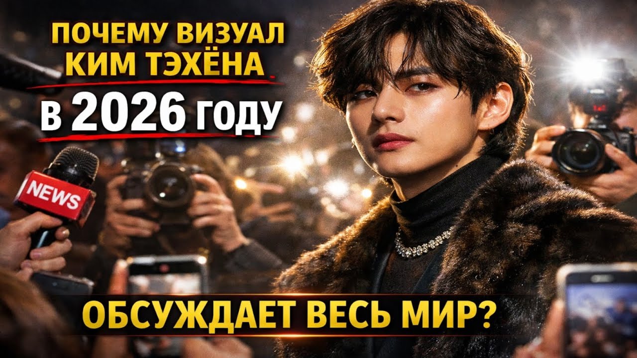 Почему визуал Ким Тэхёна в 2026 году обсуждает весь мир