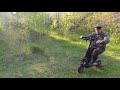 Дедушко в 70 на электросамокате Kugoo M4 PRO.