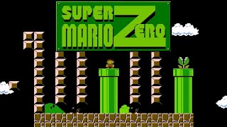 Super Mario Zero - Extremely Challenging - Final Levels - No Commentary
