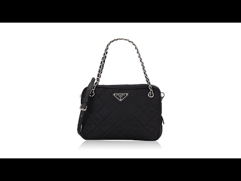 prada tessuto impuntu nero