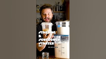 Starting a Sourdough Starter: Day 3. #sourdough #starter #sourdoughstarter #sourdoughbread