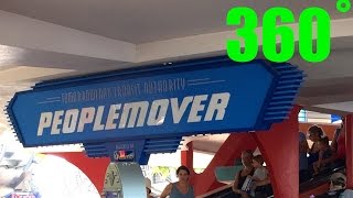 The People Mover Full Ride INTERACTIVE 360˚ HD Magic Kingdom Walt Disney World