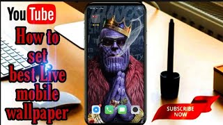 How to set best live mobile wallpaper grubl Apps screenshot 5