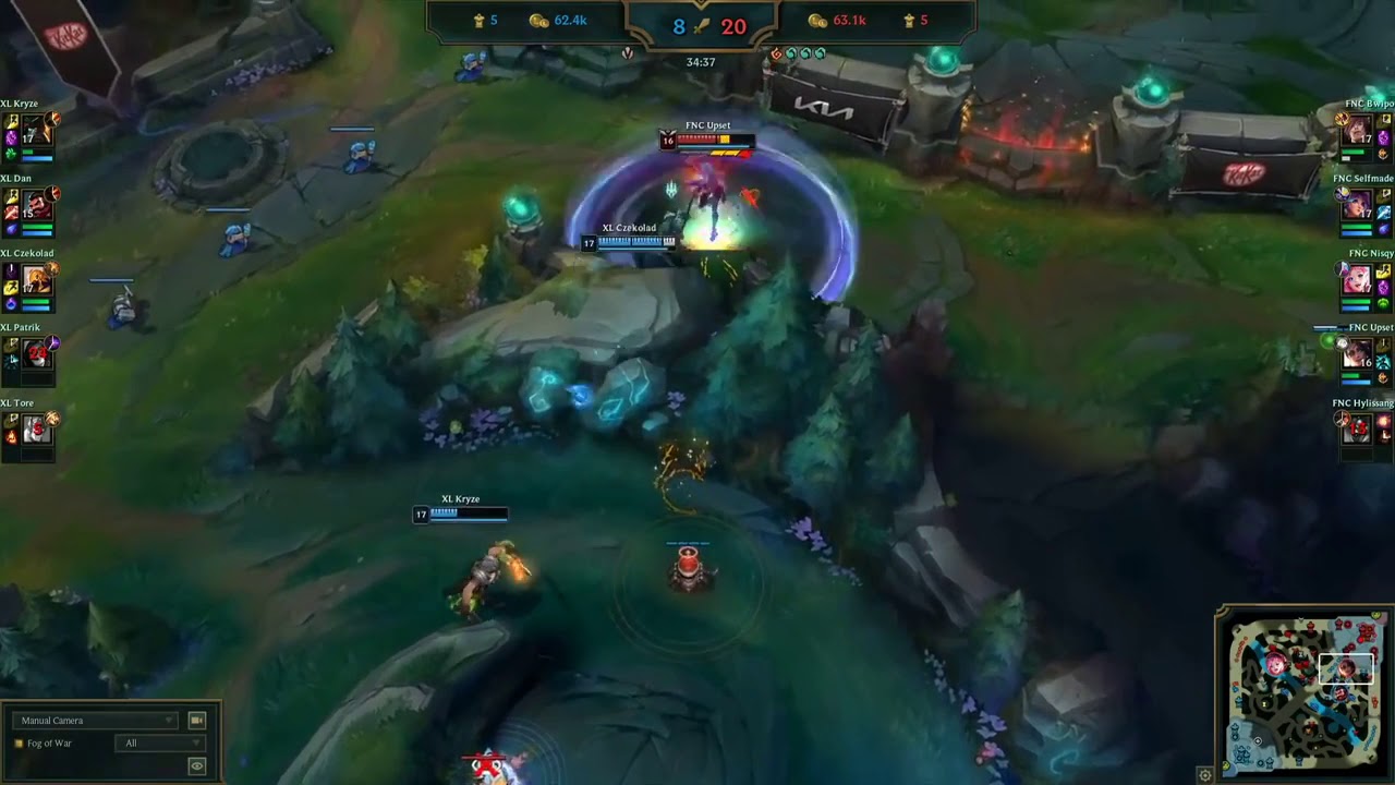 Samira bug in LEC XL vs FNC