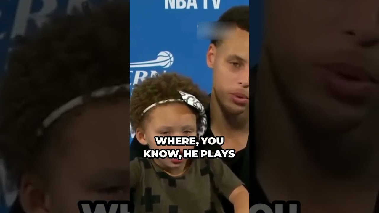 steph curry's daughter silences him