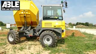 Wacker Neuson Wheel Dumpers and Excavators make a great combo on the job site for moving material!