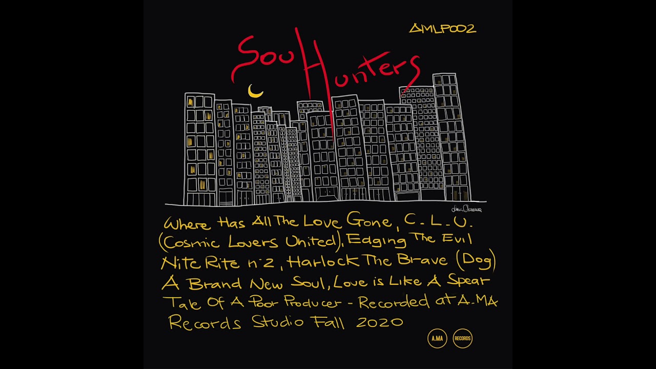 Soul Hunters Alberto Parmegiani "Tale Of A Poor Producer" A.MA Records A.MA Edizioni