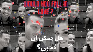 Hande Erçel And Kerem Bürsin Live55 بث مباشرلهاندا وكرم مترجم