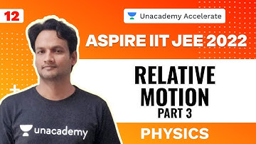 Relative Motion Part 3: Kinematics L12 | Physics | Aspire IIT-JEE 2022 | NKC Sir | Unacademy