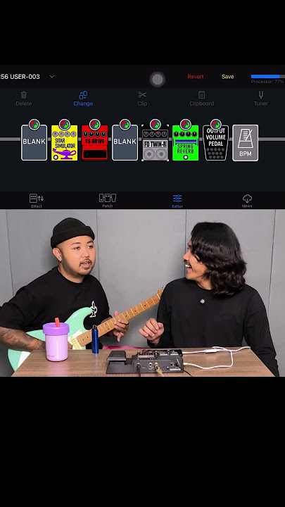 Sound-sound aneh di efek gitar