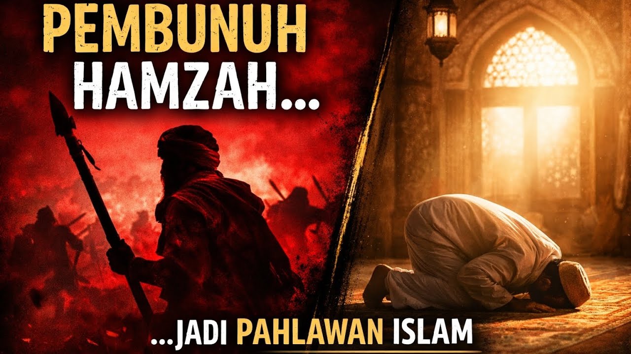 Pembunuh Paman Nabi… Lalu Jadi Pejuang Islam | Kisah Wahshi...