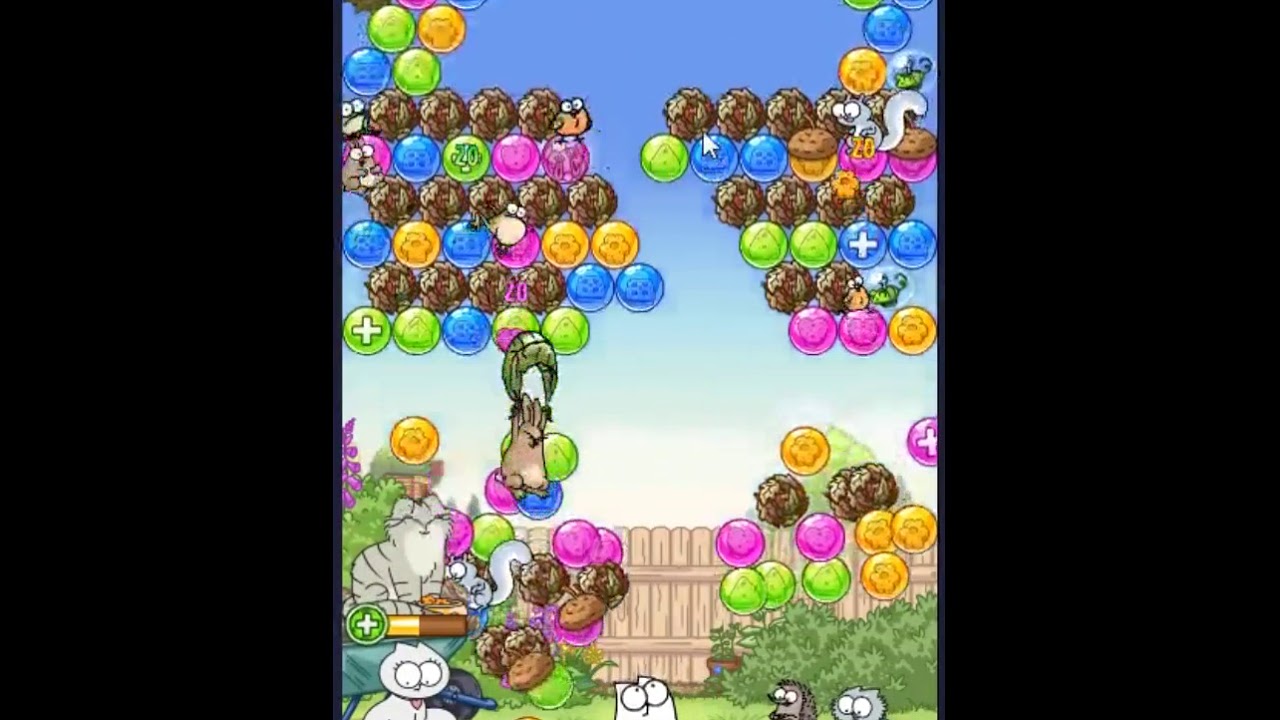 Simon's Cat Pop Time Level 167 - NO BOOSTERS 😺 | SKILLGAMING ✔️