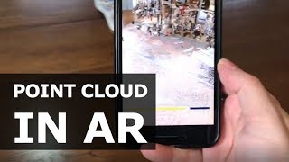 Point Cloud Viewer in Augmented Reality (ARCore) screenshot 5