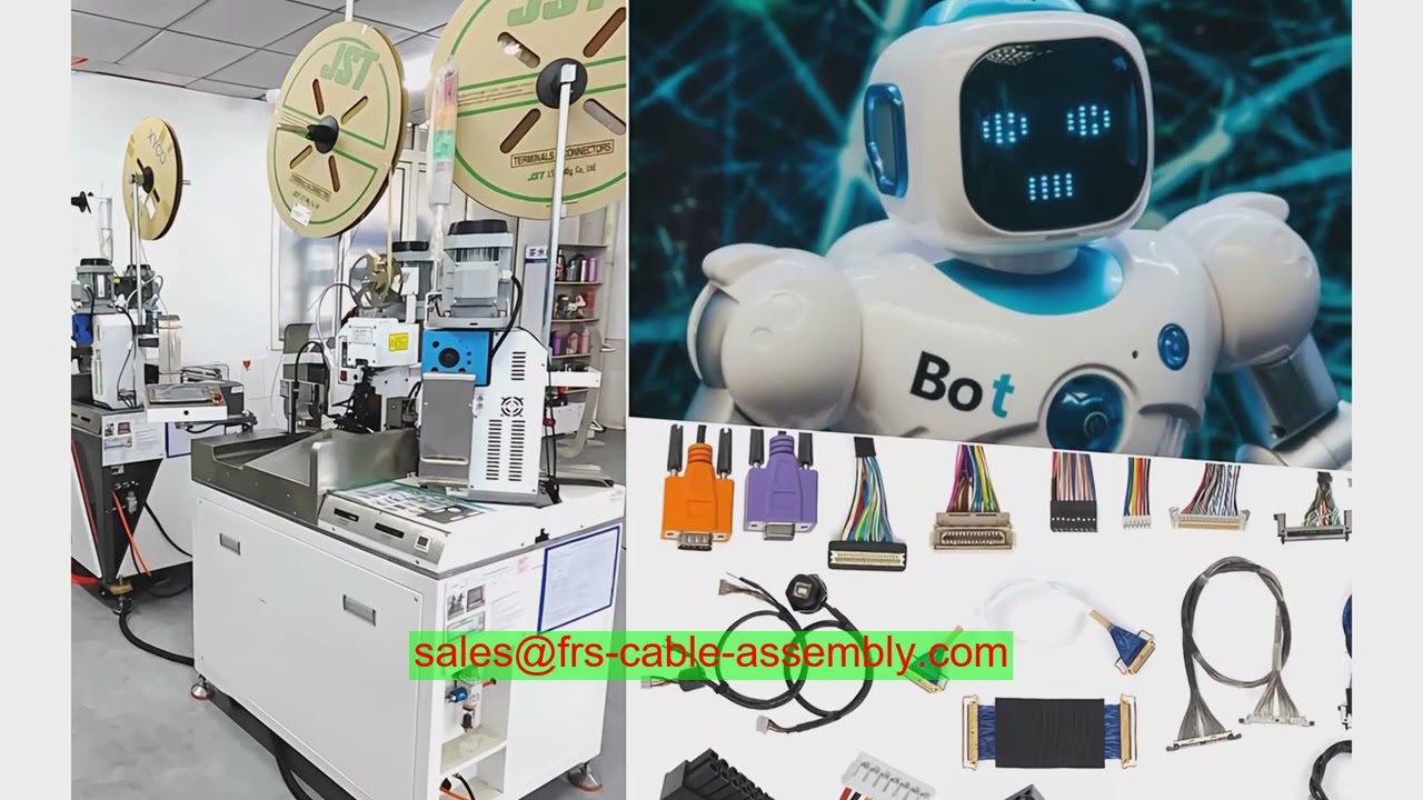 Cyclevisions Custom Wire Harness Alloy Sorting Machine Wiring Jae Cable Connector Ltc3407Emse Pbf