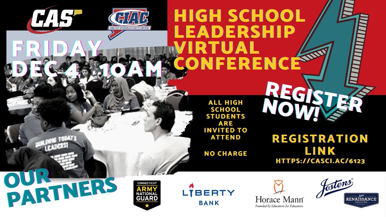 CAS-CIAC 2020 Virtual Leadership Conference - December 4th - YouTube