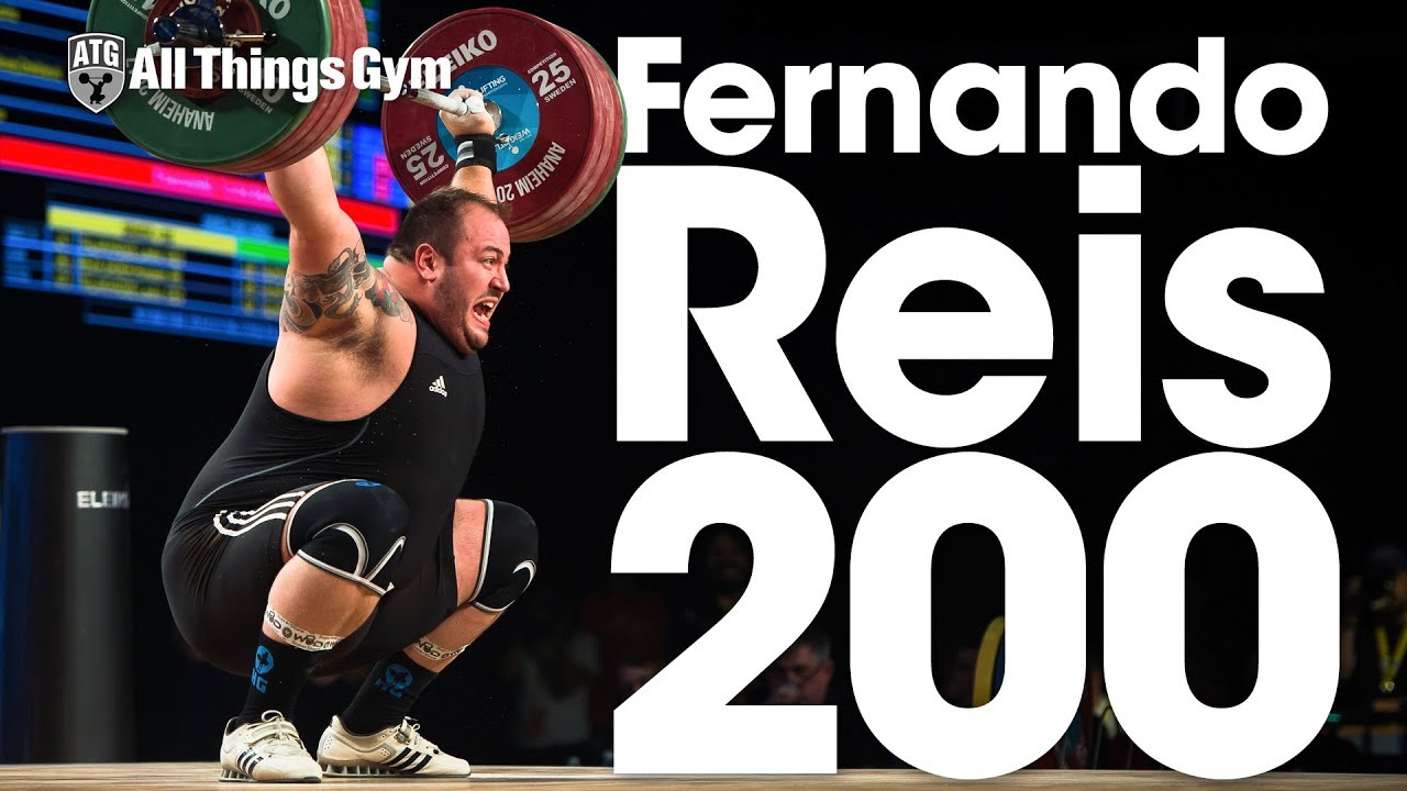His First 200kg Snatch in Competition! Fernando Reis at 2017 World Weightlifting Championships