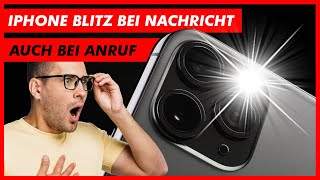 iPhone Blitz bei Nachricht aktivieren ⚡ iPhone Blitz bei Anruf ausstellen ✅ screenshot 1