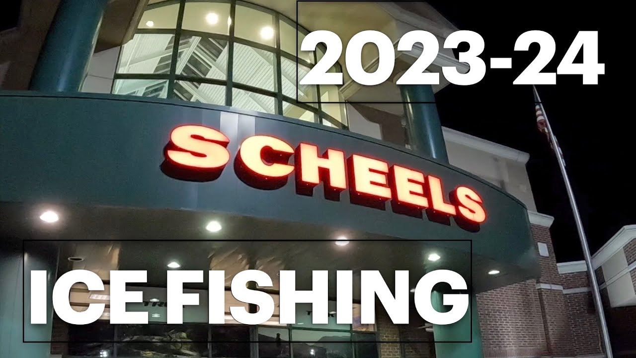 SCHEELS NEW ICE FISHING PRODUCTS FOR 2023/24!! icefishing scheels
