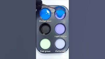 Pure Color Therapy 🎨 | Satisfying Paint Mixing ASMR #satisfying #asmr